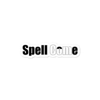 Spell Come/Cum Bubble-free stickers