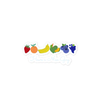 Have A Nice Gay Fruit Bubble-free stickers