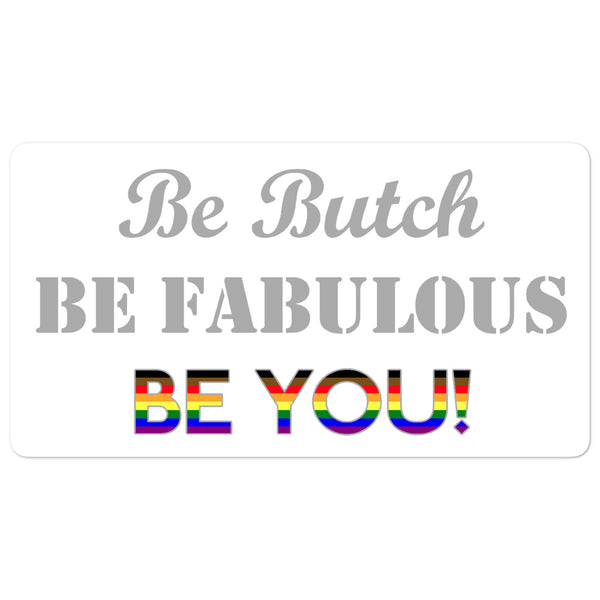 BBBFBY Philly Rainbow Pride Flag Sticker