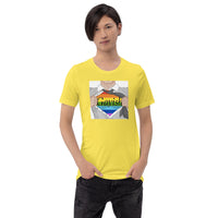 Gayish Logo Color Short-Sleeve Unisex T-Shirt