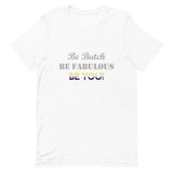 BBBFBY Non-Binary Pride Flag Short-Sleeve Unisex T-Shirt