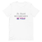 BBBFBY Bisexual Pride Flag Short-Sleeve Unisex T-Shirt