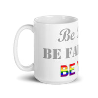 BBBFBY Rainbow Pride Flag Mug