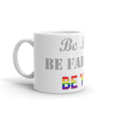 BBBFBY Rainbow Pride Flag Mug
