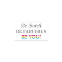 BBBFBY Pansexual Pride Flag Sticker