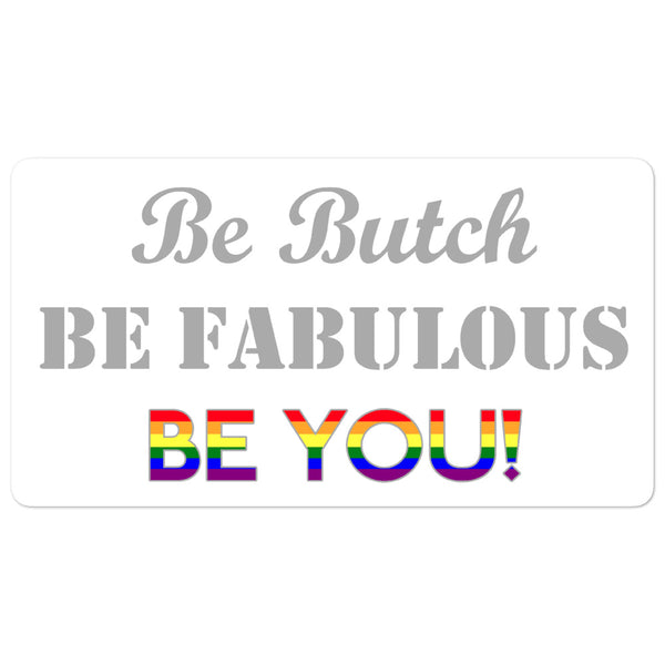 BBBFBY Rainbow Pride Flag Sticker
