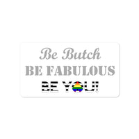 BBBFBY Straight Ally Flag Sticker