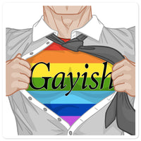 Gayish Logo Sticker