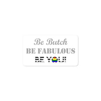 BBBFBY Straight Ally Flag Sticker