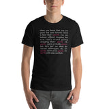 Gayish Theme Song Dark Short-Sleeve Unisex T-Shirt