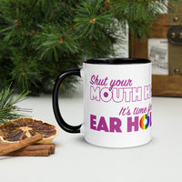 News Theme Lyrics Mug with Color Inside