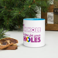 News Theme Lyrics Mug with Color Inside