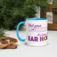 News Theme Lyrics Mug with Color Inside