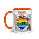 Gayish Logo Mug with Color Inside