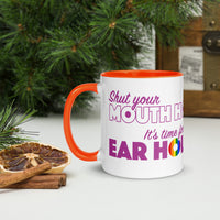 News Theme Lyrics Mug with Color Inside