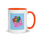 Have A Nice Gay Logo Mug with Color Inside