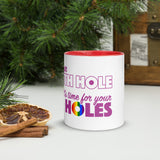 News Theme Lyrics Mug with Color Inside