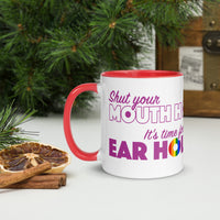 News Theme Lyrics Mug with Color Inside