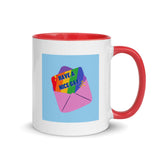 Have A Nice Gay Logo Mug with Color Inside