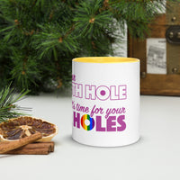 News Theme Lyrics Mug with Color Inside