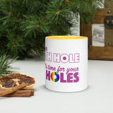News Theme Lyrics Mug with Color Inside
